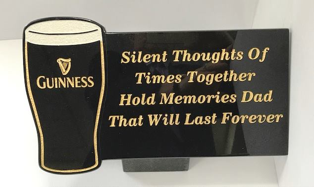 Guinness Plaque